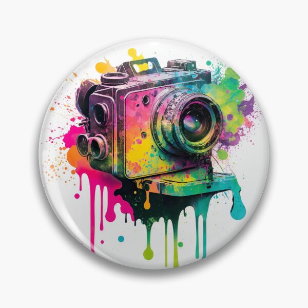 Item preview, Old Film Camera Graffiti Paint Style designed and sold by mhart64.