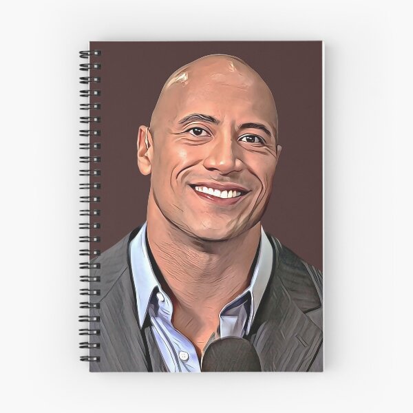 Item preview, The Rock: A Powerful Design of Dwayne Johnson designed and sold by CartoonStarsStd.