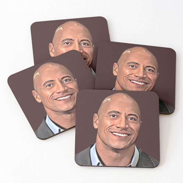 Item preview, The Rock: A Powerful Design of Dwayne Johnson designed and sold by CartoonStarsStd.