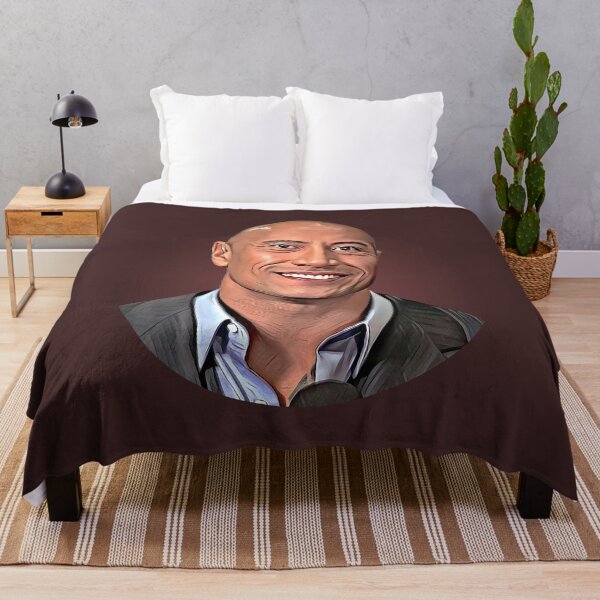 Item preview, The Rock: A Powerful Design of Dwayne Johnson designed and sold by CartoonStarsStd.