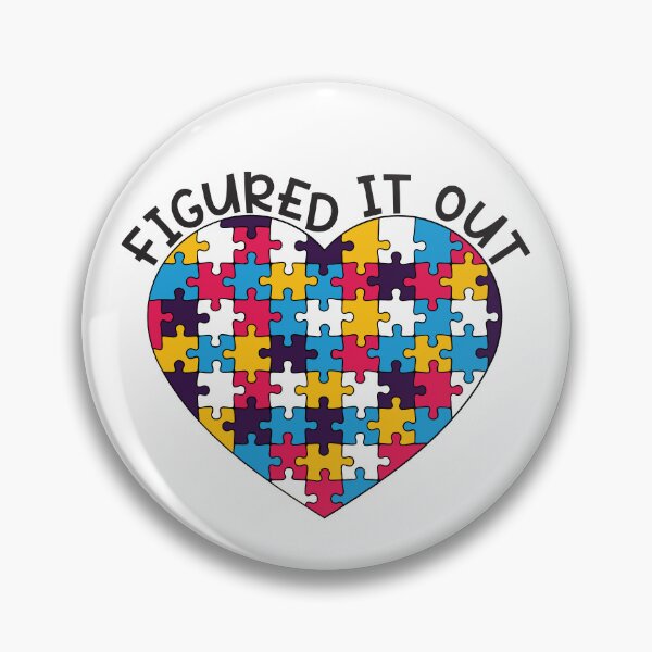 Item preview, "Figured It Out" Polyamory Pride - Puzzle Heart  designed and sold by LaLunaWinters.