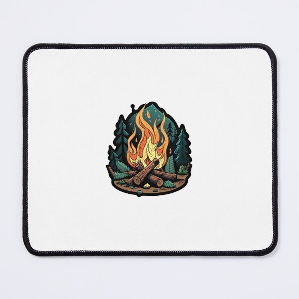 Item preview, Cozy Nights by the Fire: A Campfire Design designed and sold by OAK231.