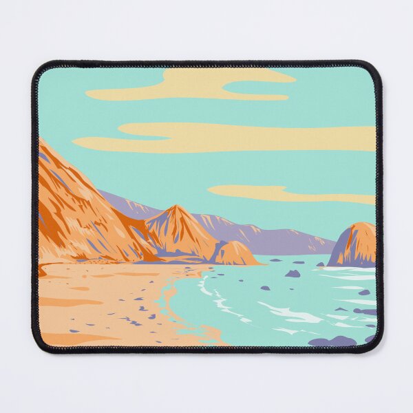 Item preview, Point Reyes National Seashore in Marin County California WPA Poster Art designed and sold by patrimonio.