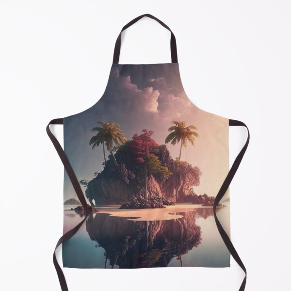 Item preview, Amazing Island in the Horizon! 3d landscape art designed and sold by artra-shop.