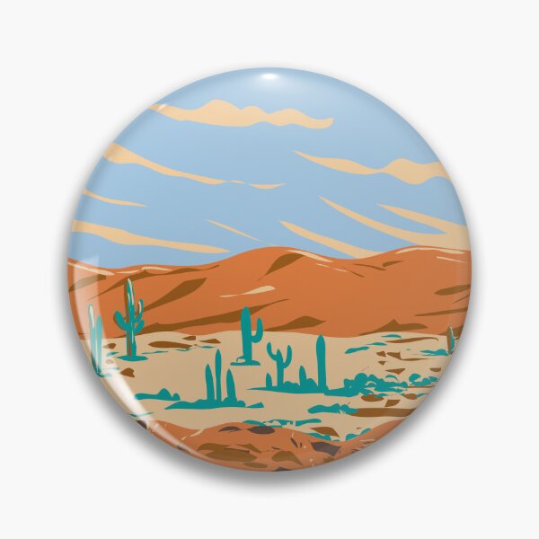 Item preview, Saguaro National Park in Sonoran Desert Arizona WPA Poster Art designed and sold by patrimonio.