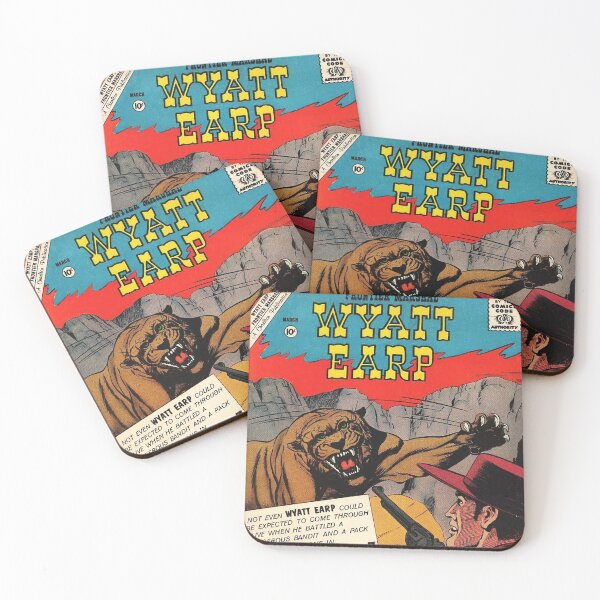 Item preview, Wyatt Earp - Frontier Marshall No.35. Comic Book Cover, 1961 designed and sold by The-Hist-Image.