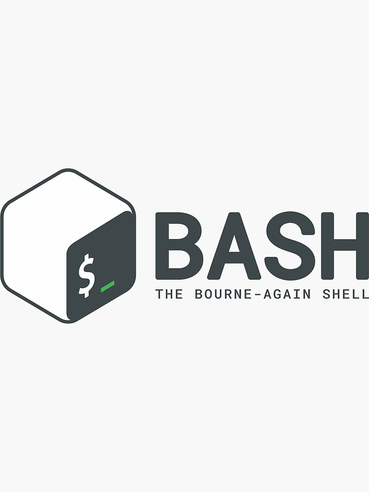 "Bash logo" Sticker for Sale by Jugulaire | Redbubble