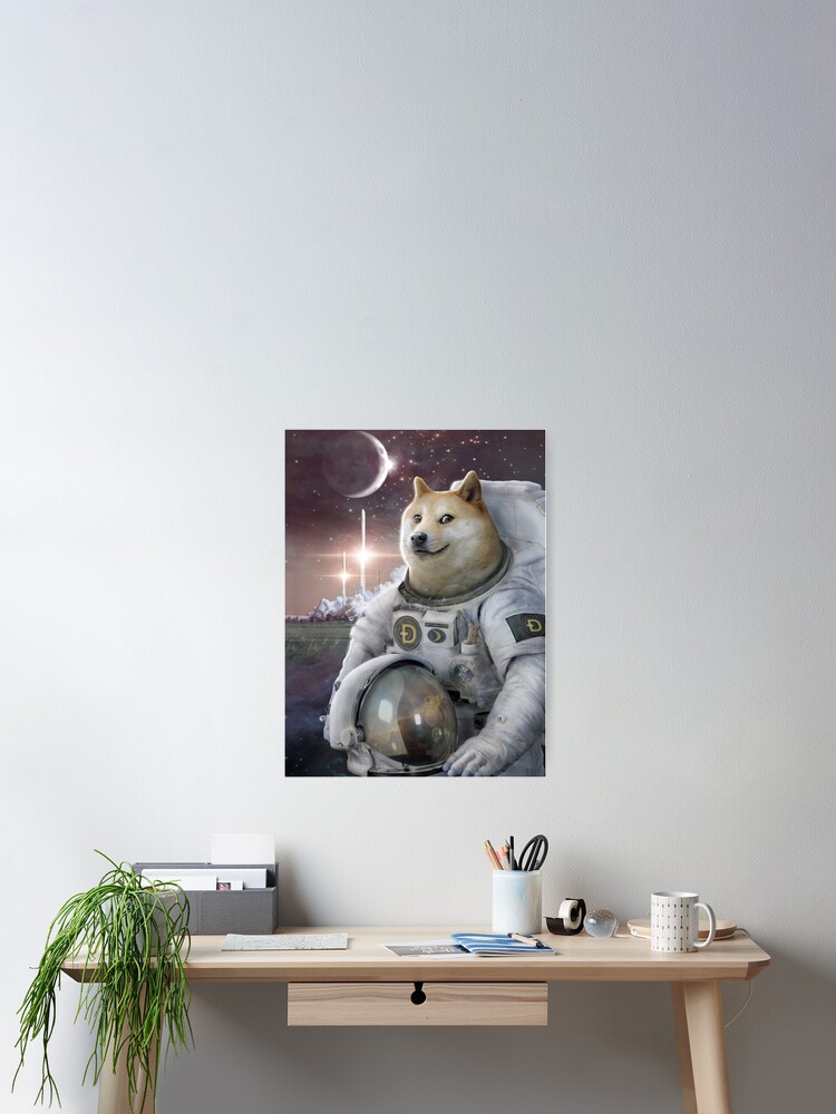 Thumbnail 1 von 3, Poster, Sehr Astronaut 2 designt und verkauft von GrizzlyGaz.