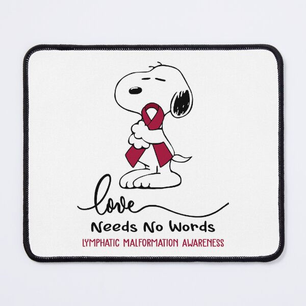 Item preview, Lymphatic Malformation Awareness - LOVE NEEDS NO WORDS designed and sold by Elise-Chapman.