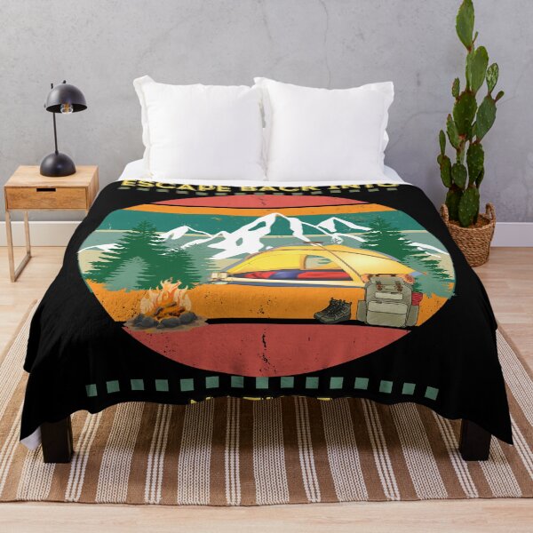 Item preview, Escaping Back Into Nature ! ( red retro circle ) designed and sold by Tjwitch.