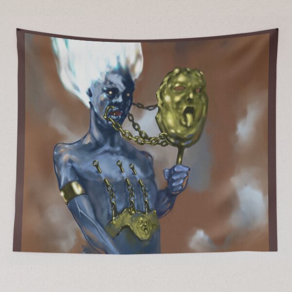 Item preview, Mask of Pain. Chained to your face. Hideous medieval supernatural occult fantasy RPG designed and sold by scottneil.