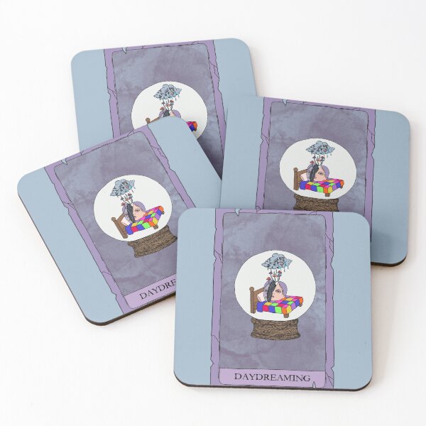 Item preview, daydreaming tarot card designed and sold by mypurplebedroom.