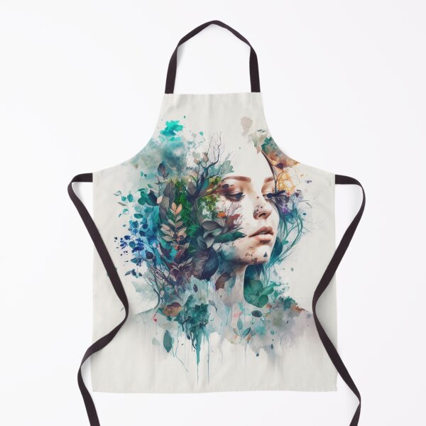 Item preview, Nature is Healing painting Girl designed and sold by simofaouzi.