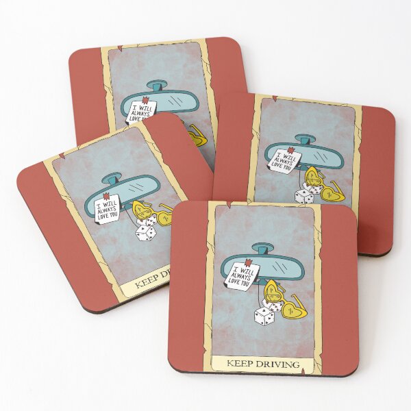 Item preview, keep driving tarot card designed and sold by mypurplebedroom.