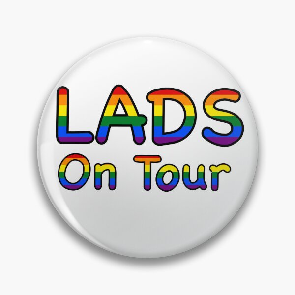 Item preview, Lads on Tour Pride Flag Design LGBT designed and sold by Mitch616Art.