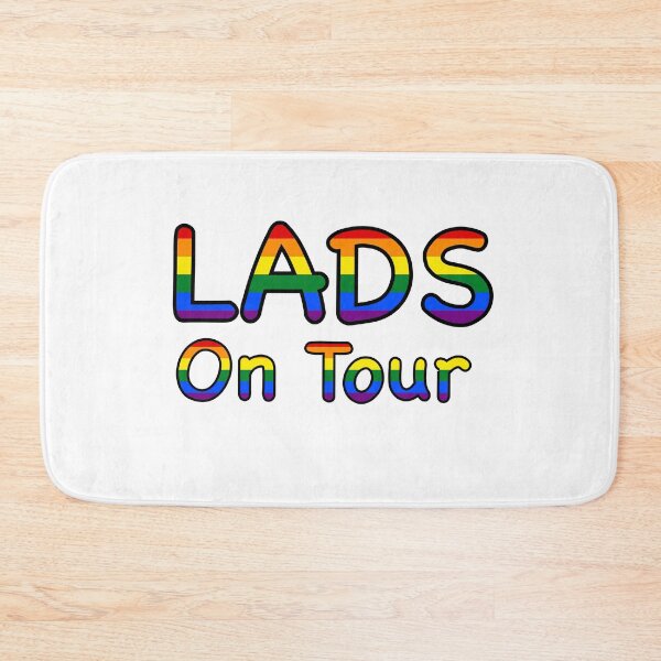 Item preview, Lads on Tour Pride Flag Design LGBT designed and sold by Mitch616Art.
