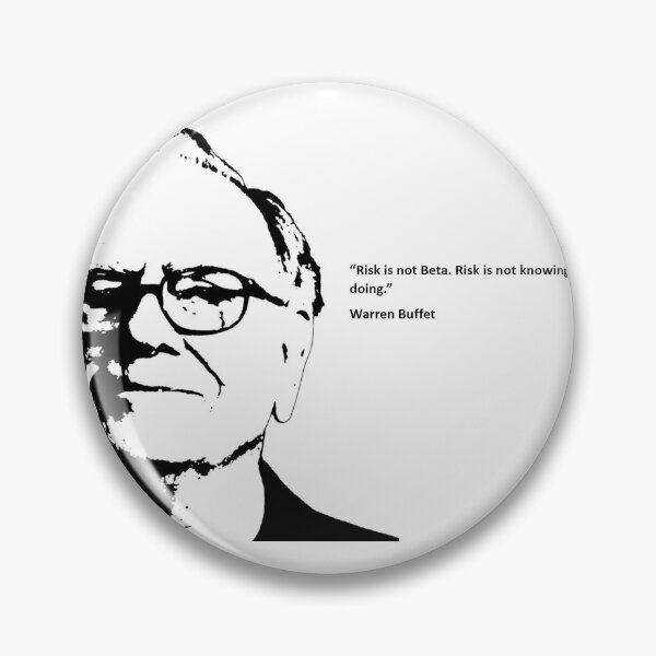 Item preview, Risk is not Beta. Risk is not knowing what you are doing.” designed and sold by SempAugustus.