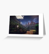 Minecraft Greeting Card