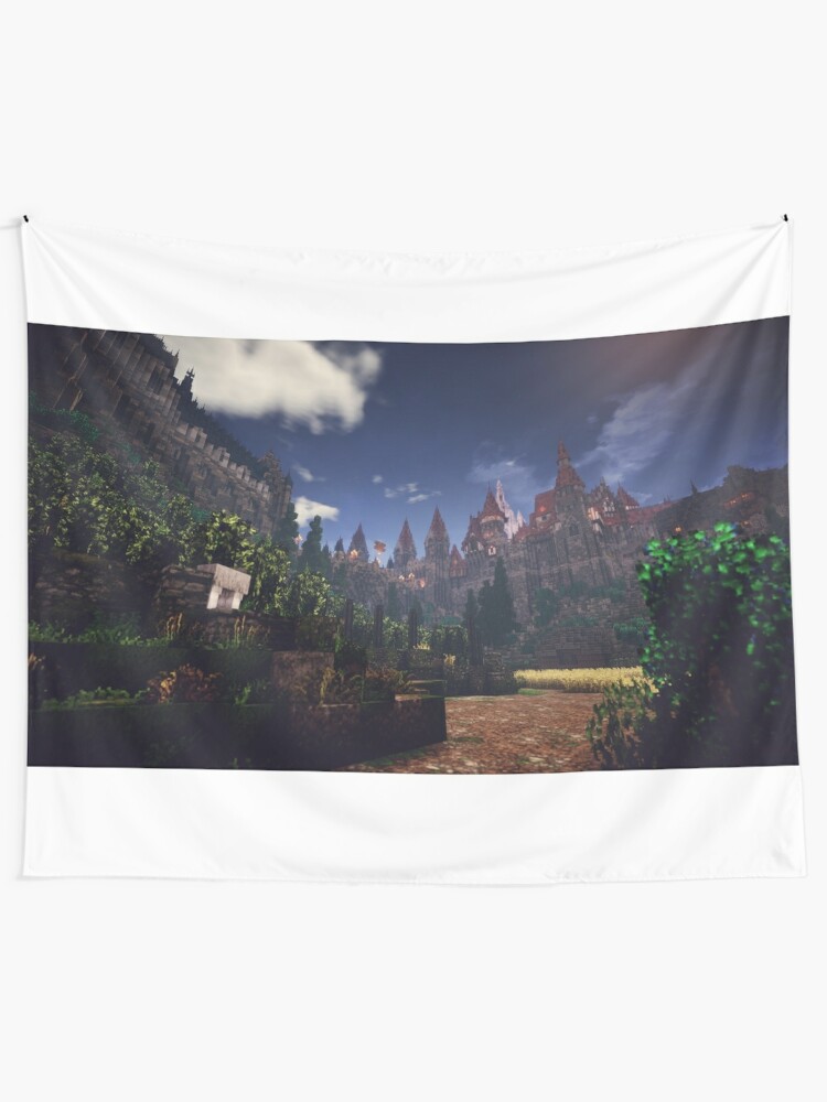 "Minecraft" Wall Tapestry by Stafsberg2000 Redbubble