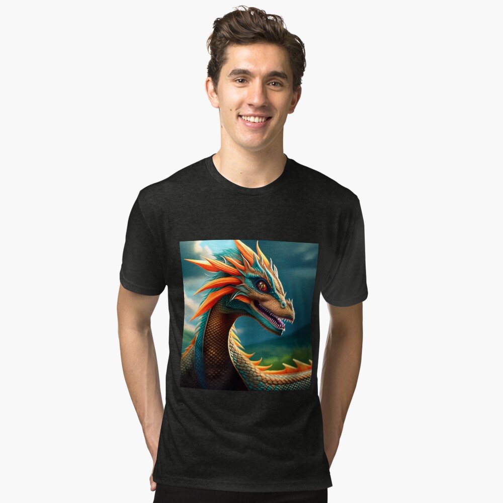 Item preview, Tri-blend T-Shirt designed and sold by dragynrain.