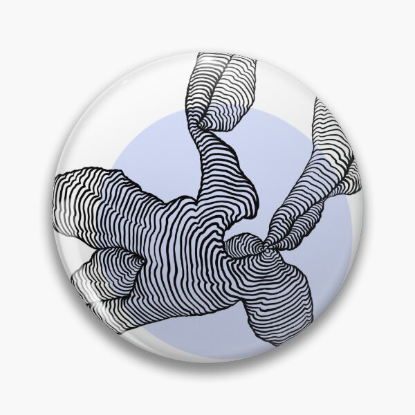 Item preview, Blue Squiggly Lines designed and sold by GeoSharks.