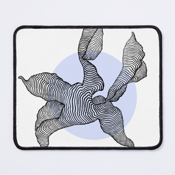 Item preview, Blue Squiggly Lines designed and sold by GeoSharks.