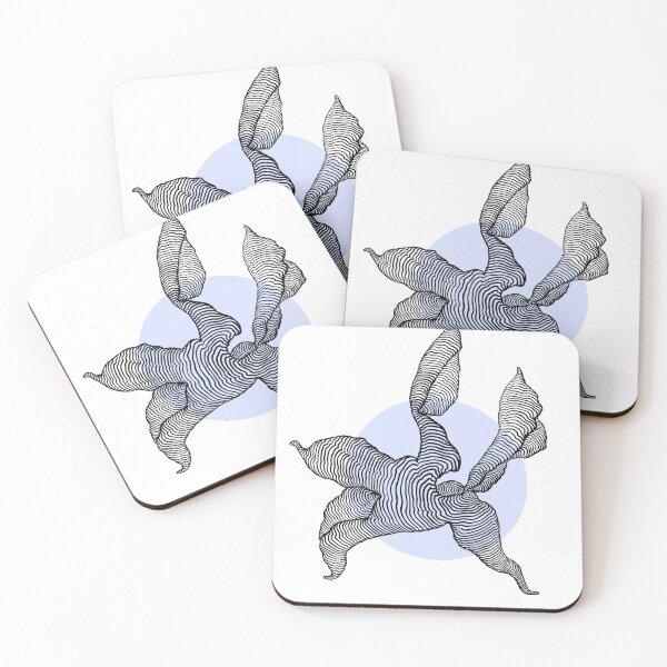 Item preview, Blue Squiggly Lines designed and sold by GeoSharks.