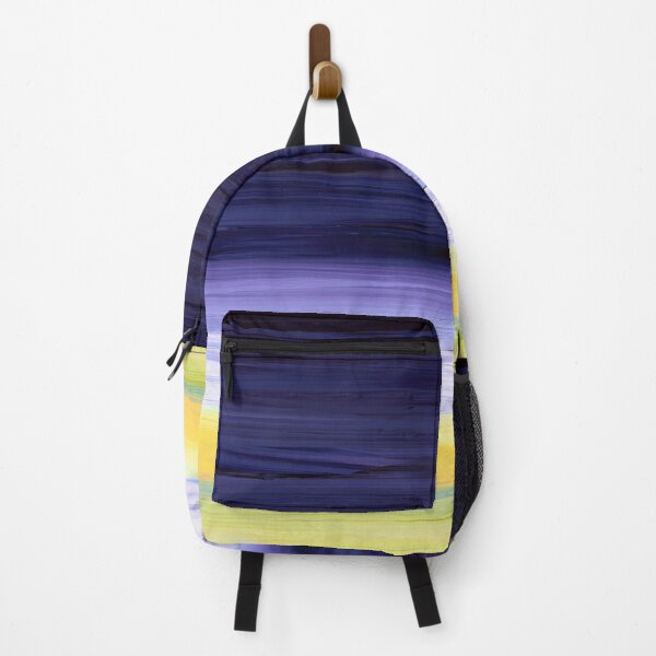Item preview, Purple and Yellow Colorful Beach Sky Landscape Art designed and sold by Sharon Cummings Art.