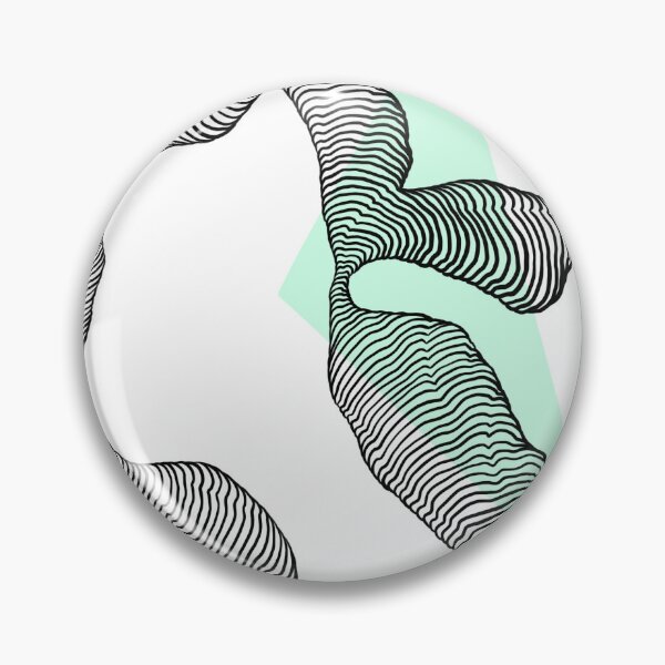 Item preview, Green Squiggly Lines designed and sold by GeoSharks.