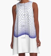 Spiral pattern - Спиральный узор A-Line Dress