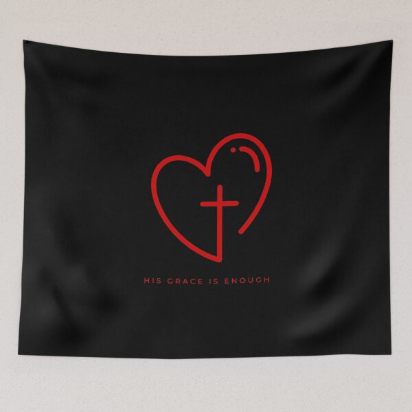 Item preview, His Grace is Enough V8 designed and sold by Family Journey with God.