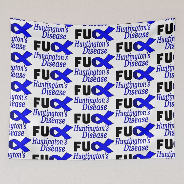 Item preview, Fu*k huntingtons disease designed and sold by Postlydia.