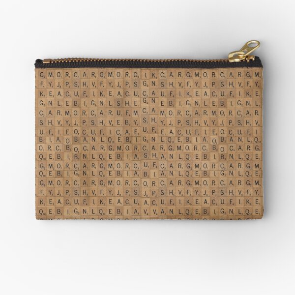Vista previa del artículo con la obra «Scrabble Wood Letter Game Pieces Pattern», diseñado y vendido por ScottSherwood.