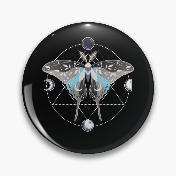 Item preview, Demiboy Luna Moth Celestial Cottagecore LGBT Pride Flag designed and sold by Clara Hollins.