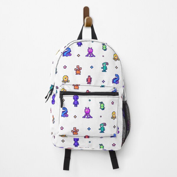 Item preview, Set of aliens in pixel art. Pixilated cartoon monsters designed and sold by Anna Chernova.