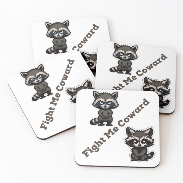 Item preview, Fight Me Coward designed and sold by ImagineInk.