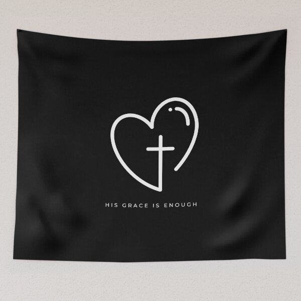 Item preview, His Grace is Enough V10 designed and sold by Family Journey with God.