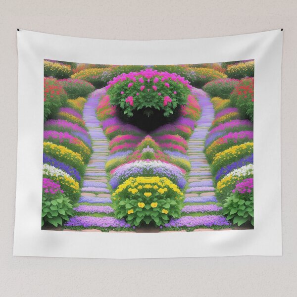 Item preview, multi coloured flower beds designed and sold by David-Howells.