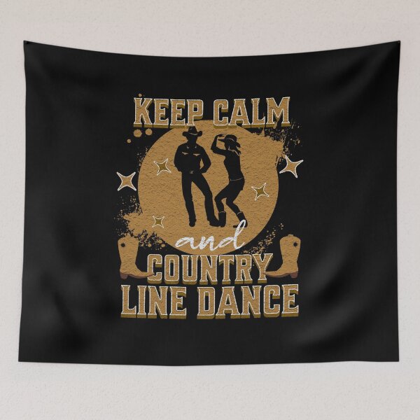 Item preview, Keep Calm And Country Line Dance designed and sold by Betsytiptoe.