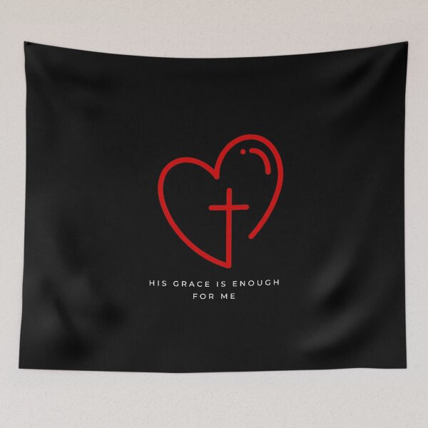 Item preview, His Grace is Enough for Me V8 designed and sold by Family Journey with God.