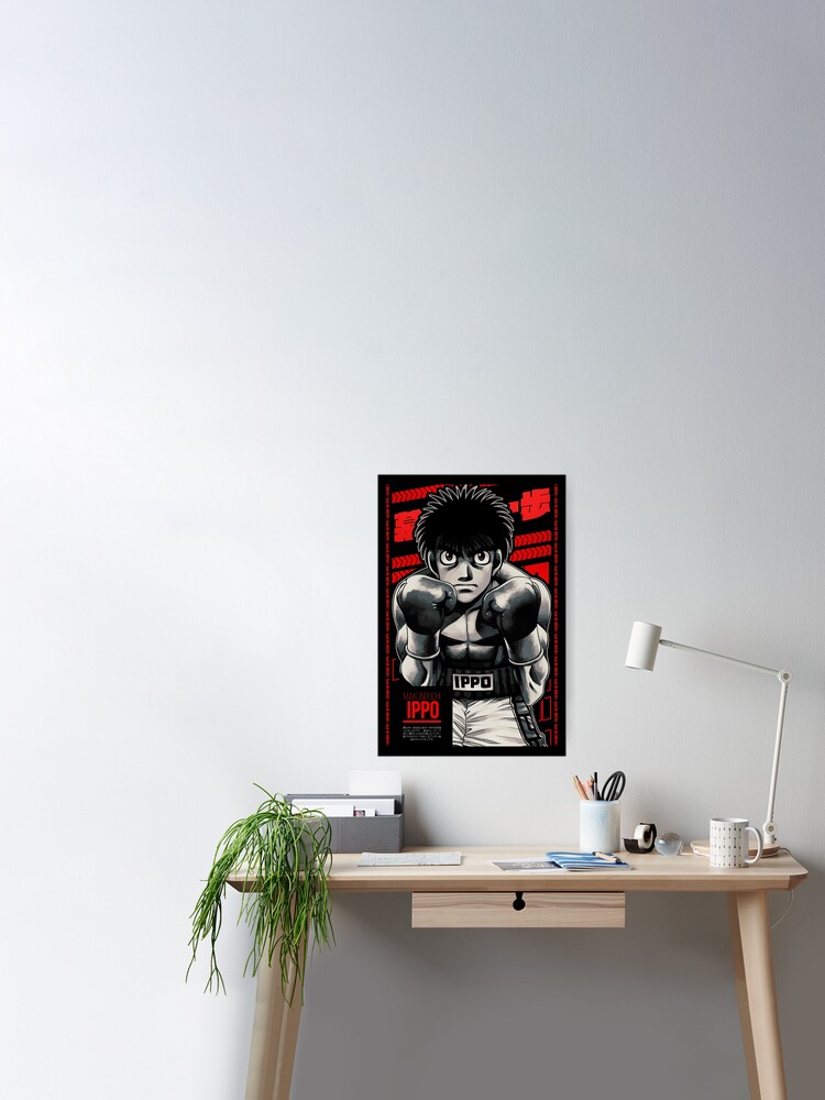 ICHIRO MIYATA, HAJIME NO IPPO, Anime Stars 3.0, BW,  Canvas Print for  Sale by Black Kitsune Argentina