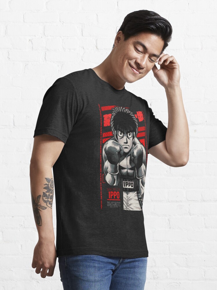 Ippo Makunouchi, HAJIME NO IPPO, Cover Series V1  Essential T-Shirt for  Sale by Black Kitsune Argentina in 2023