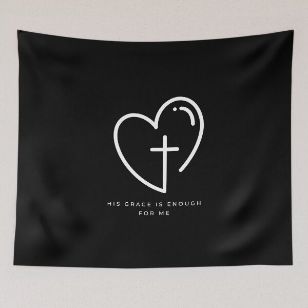 Item preview, His Grace is Enough for Me V9 designed and sold by Family Journey with God.