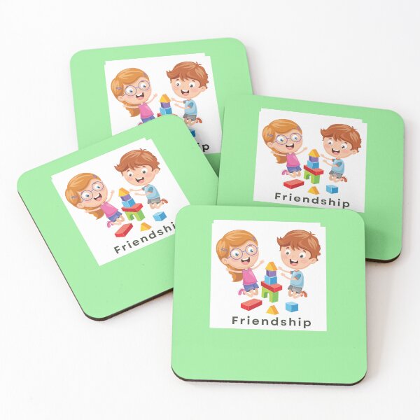 Item preview, Friendship - Kids - Mint Green (Light) designed and sold by 743Designs.