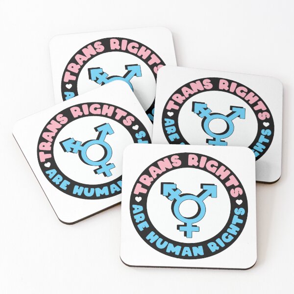 Item preview,  Trans Rights are Human Rights - Badge Design - Blue  designed and sold by LaLunaWinters.