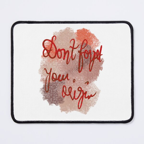Item preview, Do not forget your origin boho red designed and sold by chuckletuckle.