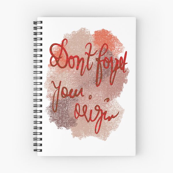 Item preview, Do not forget your origin boho red designed and sold by chuckletuckle.