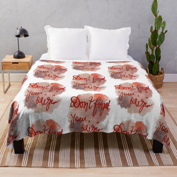Item preview, Do not forget your origin boho red designed and sold by chuckletuckle.