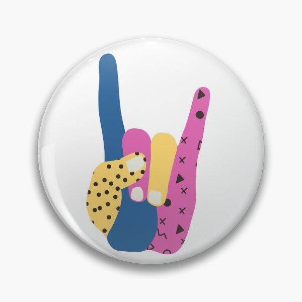 Item preview, Colorful Rock On Boobies - Rock N Roll designed and sold by AllPunAndGames.