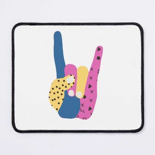 Item preview, Colorful Rock On Boobies - Rock N Roll designed and sold by AllPunAndGames.